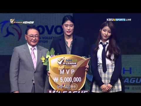 160329 V-리그 시상식 여자친구 소원 (GFRIEND  Sowon) 시상 Cut