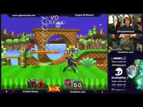 Xanadu 8/12/14 - ITALIAN N1NJA (Link) vs. Handsome Jack (Lucario)