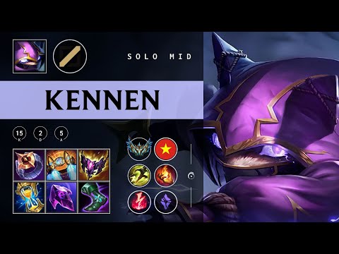 Kennen Mid vs Akali - VN Challenger Patch 25.23