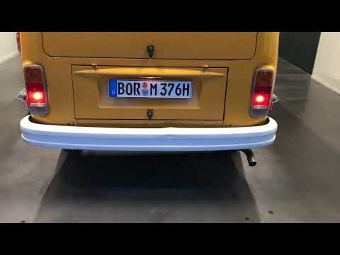 Ahnendorp B.A.S. VW T2b VW Typ 4 US Schalldämpfer Edelstahl für originale Einspritzung 21184