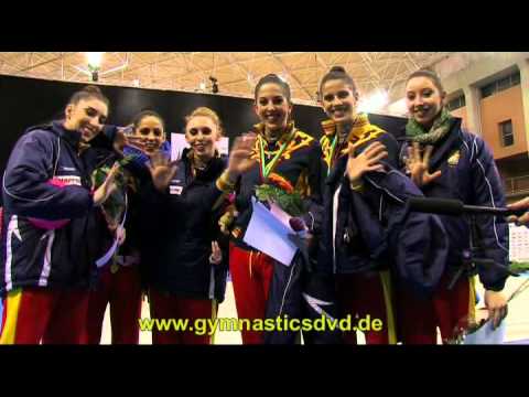 World-Cup Lisbon 2013 - Seniorteam Spain greeting their fans on Livestream