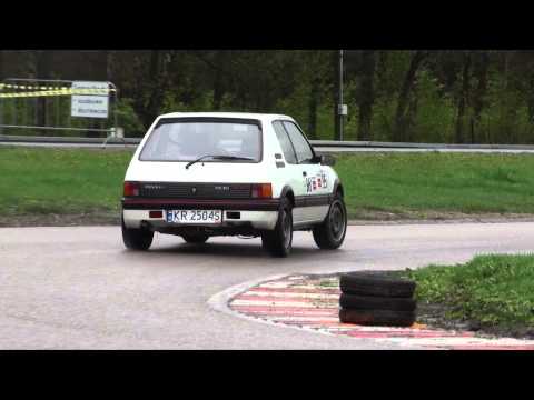 Tomasz Komorowski - Peugeot 205 gti - ClassicAuto Track Day Cup 1 Runda - Tor Kielce 03-05-2014