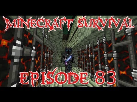 Minecraft Survival Ep. 83 - Blaze Farming Gone VERY Wrong - Let's Play
