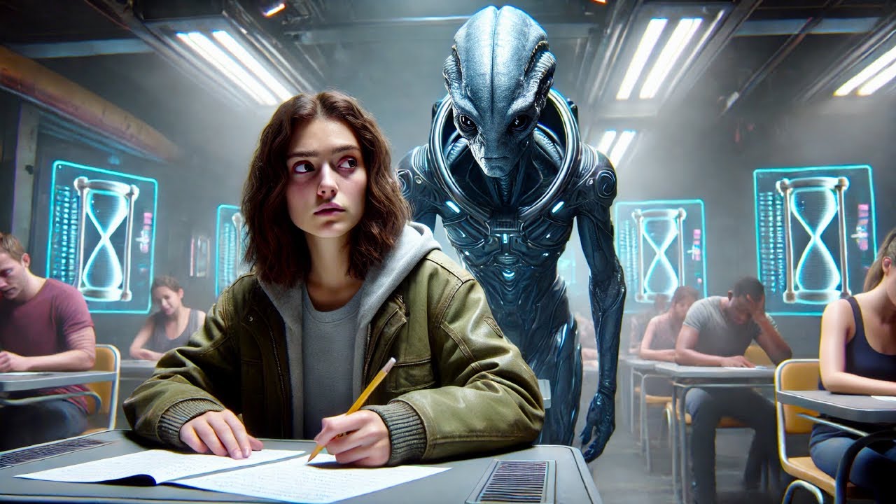 Alien School Council Suspends Human Student for Cheating, Only to Learn It's a Natural Human Talent