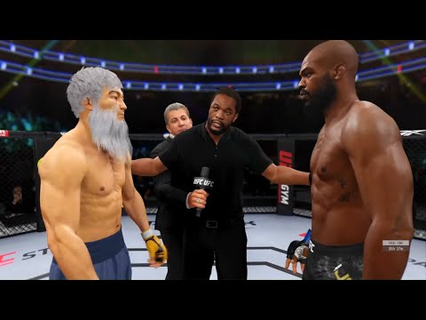 Old Bruce Lee vs. Jon Jones - EA Sports UFC 4