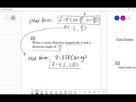 11.1 Vectors in the Plane