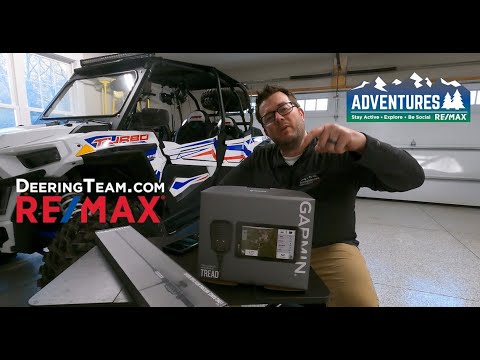 Garmin Tread GPS Powersport Navigator | unboxing and setup