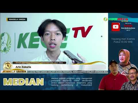 UNESA WINDOW: Capacity Building by UNESA Broadcast UKM