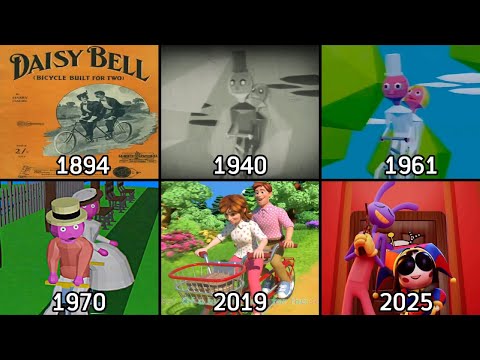 Jax and Pomni Daisy Bell ALL Vercion / 1894-2025 Years