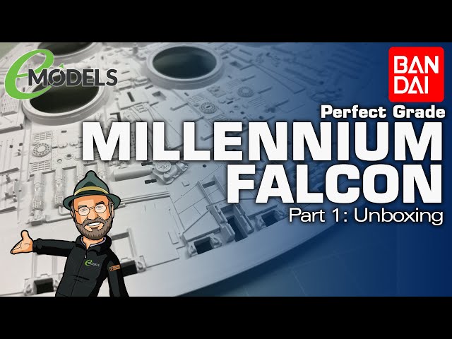 Vídeo relacionado con 01206 Millennium Falcon Grade, Kit Modelo, Escala 1:72Star Wars