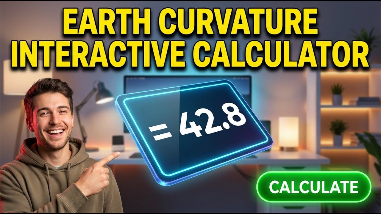 Earth Curvature Calculator — How to Use It | Engineering Tool