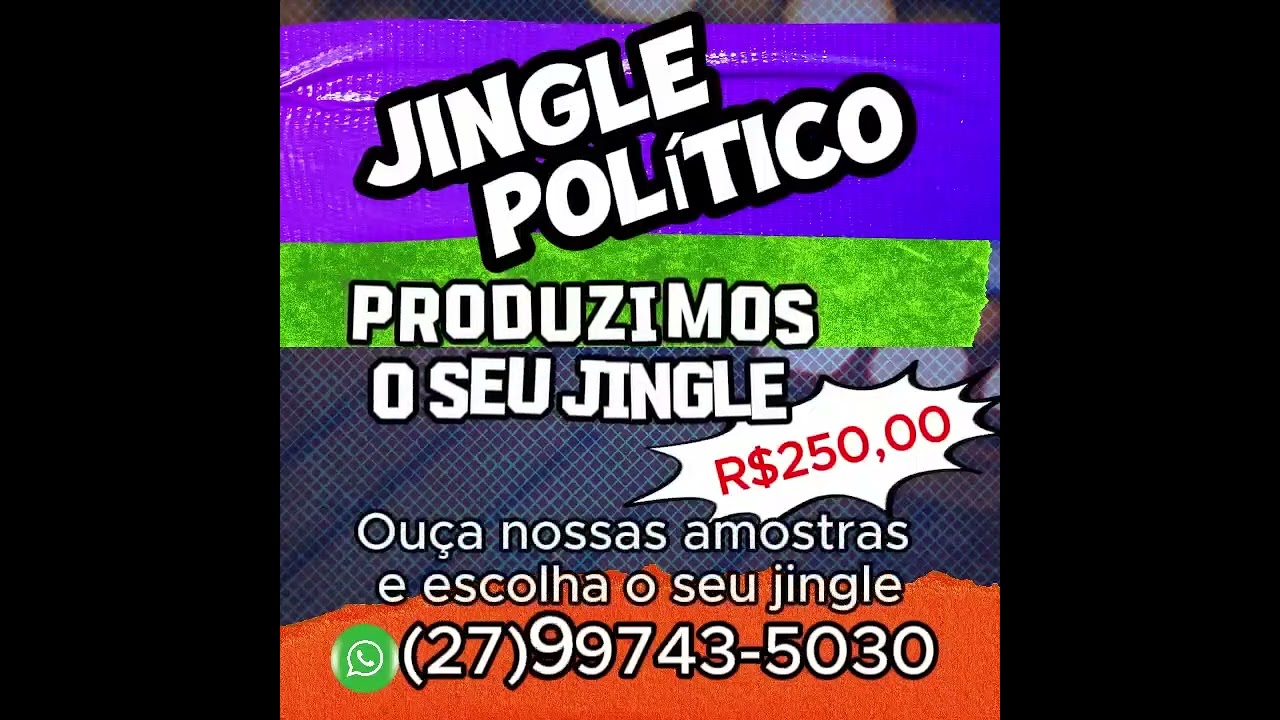 Jingle Político - Produzimos o seu Jingle