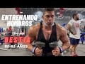 ENTRENANDO HOMBROS CON UNA BESTIA DE 62 AÑOS!
