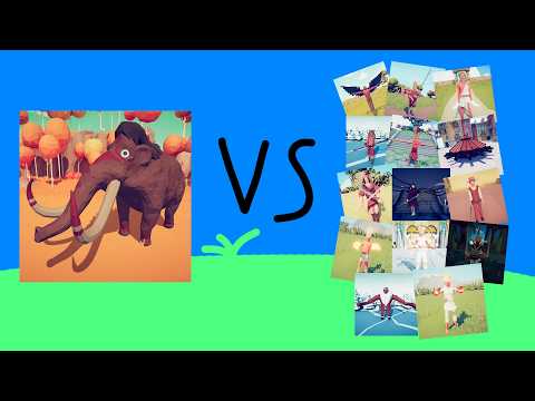 Mammoth VS Strongest Unit of each Category | TABS