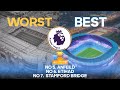 Ranking ALL EPL Stadiums From WORST to BEST | Premier League Grounds Showdown!