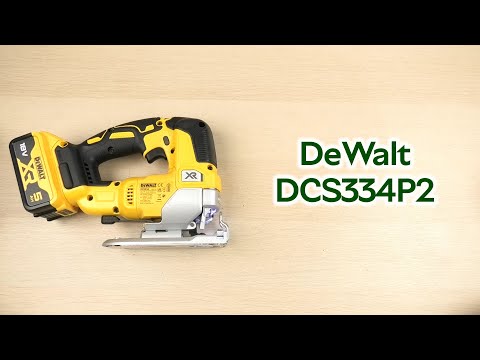 Аккумуляторная бесщёточная лобзиковая пила DeWALT DCS334P2 18В Аккумуляторная бесщёточная лобзиковая пила DeWALT DCS334P2 18В