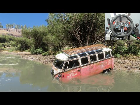 Rebuilding a Volkswagen Type 2 De Luxe - Forza Horizon 5 | Logitech G29 Gameplay