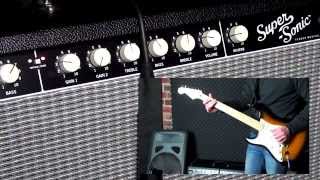 Video thumbnail for The New Fender Super-Sonic 60 Guitar Amplifier (with Stratocaster) by intheblues
