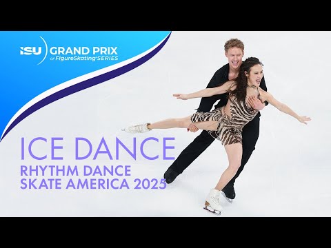 Ice Dance Rhythm Dance | Saatva Skate America 2025 | #GPFigure