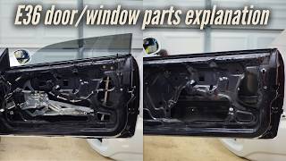 E36 Window Regulator Refresh & Repair | FULL DIY Walkthrough | 4K