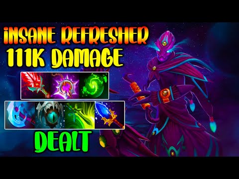 INSANE REFRESHER SPECTRE - 111K DAMAGE DEALT - UNSTOPPABLE CARRY TEAM FIGHT - DOTA 2 GAMEPLAY