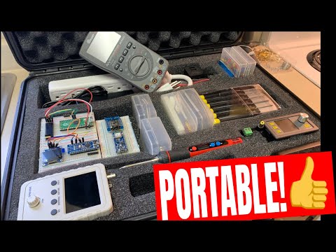PORTABLE ELECTRONICS LAB KIT PART 1📡