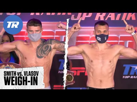 Smith Jr. vs Vlasov: Official Weigh-In