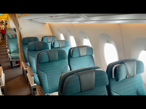 YouTube thumbnail for Cathay Pacific Airbus A350-900