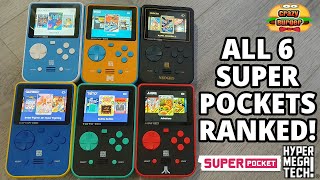 ALL 6 HyperMegaTech Super Pockets Ranked! The Cheapest Way To Get Into Evercade!