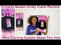 One The Cheapest Packet Human Hair Review|Victoria Queen Kinky Curls Review