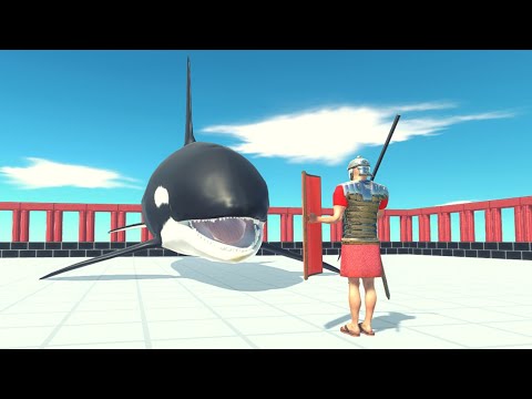 Giant Strong Orca Vs Every Unit ARBS | Animal Revolt Battle Simulator