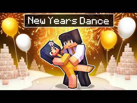 Aphmau - Our First NEW YEARS DANCE In Minecraft!