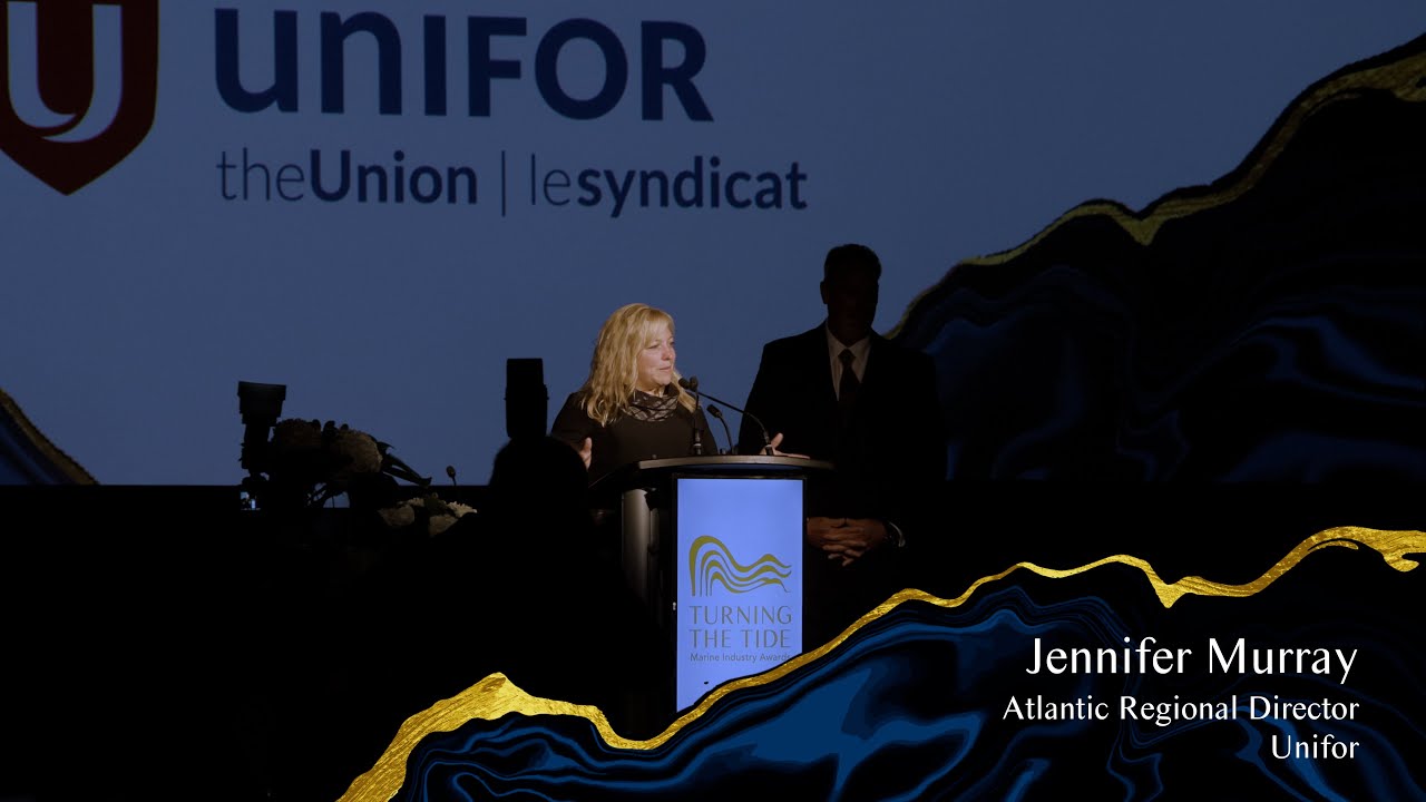 Jennifer Murray Atlantic Regional Director of UNIFOR 2023