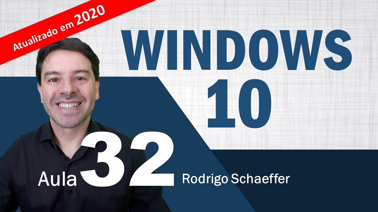 Windows 10 para concursos 2020 - Aula 32 de informática