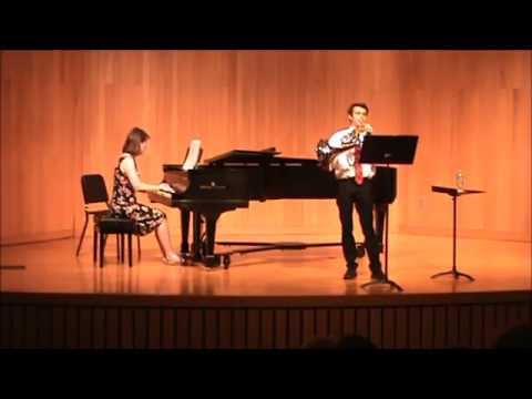 Bruce Broughton, Sonata for Horn and Piano: Movement I