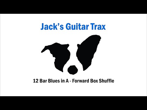 12 Bar Blues in A - Forward Box Shuffle Backing Track