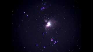 preview picture of video 'Unidentified object travelling through orion nebula'