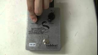 Video thumbnail for Sobbat FB-2R Reissue(2015) TEST Demo by sobbatpedal