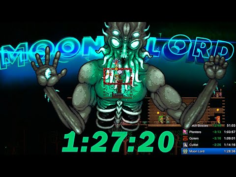 [Former WR] Terraria Speedrun in 1:27:20 - 1.4.3 NMA Random Seed