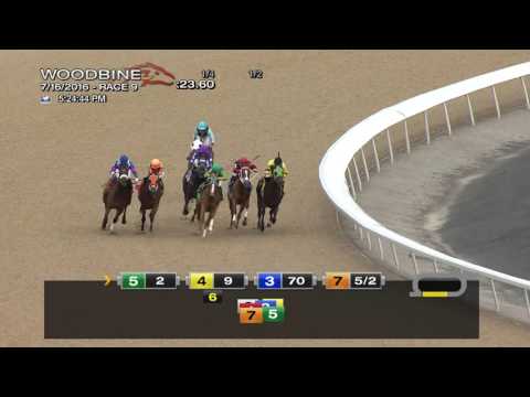 Woodbine, Tbred, July 16, 2016 Race 9