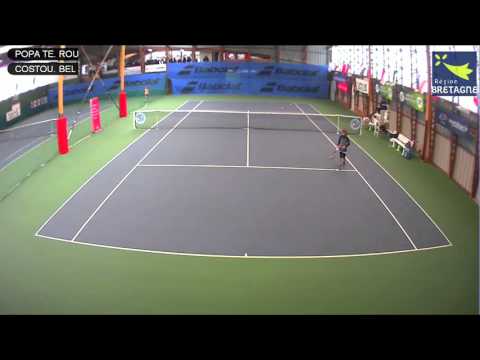 POPA TEIUSANU (ROU) vs COSTOULAS (BEL) - Open Super 12 Auray Tennis
