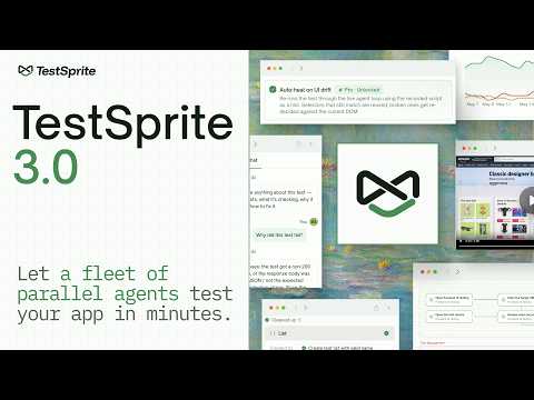 Introducing TestSprite 3.0 — A Fleet of AI Agents That Tests Your App Like Real Users in Minutes