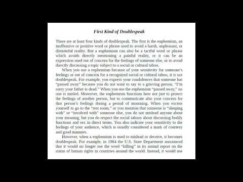 Double Speak by William Lutz