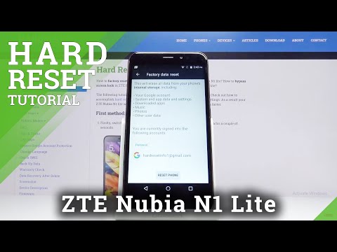 How to Factory Reset ZTE Nubia N1 Lite – Delete All Personal Data