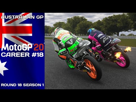 MotoGP 20 | Australian GP | Career Mode | Round 18 Season 1.