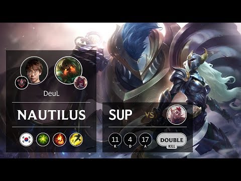 Nautilus Support vs Rakan - KR Grandmaster Patch 9.22