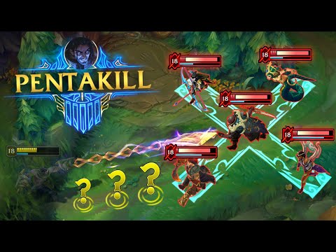 PERFECT PENTAKILLS that are so satisfying to watch...