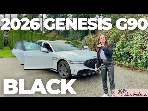 Luxe!! 2026 Genesis G90 Prestige Black