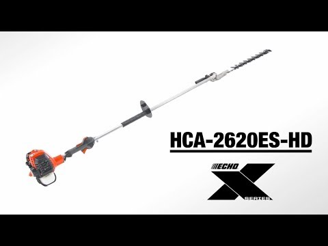 ECHO HCA-2620ES-HD professional shafted hedge trimmer. Part of the ECHO X-Series