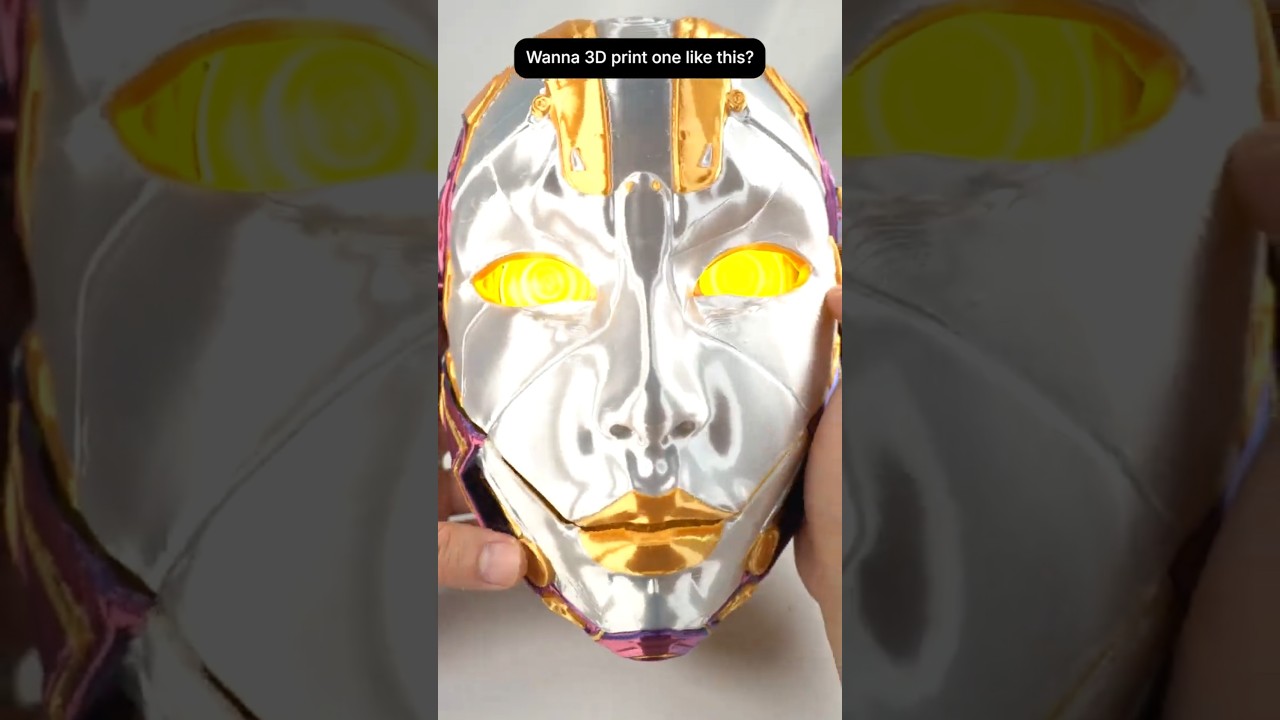 I 3D printed Halloween Prop with AI 3D generator